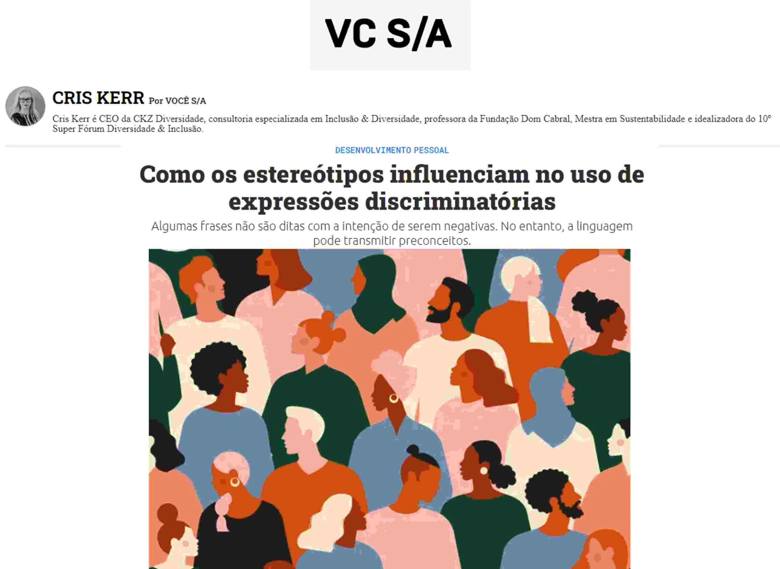 CKZ Diversidade na Mídia | CKZ Diversidade e Inclusão nas Empresas