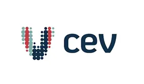 Imagem da logo da empresa CEV que apoia o Super Fórum