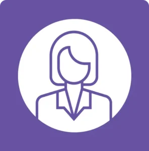 Ícone representando a Geovanna Rodrigues colaboradora da CKZ Diversidade