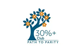 Imagem da logo Path to Parity que apoia o Super Fórum