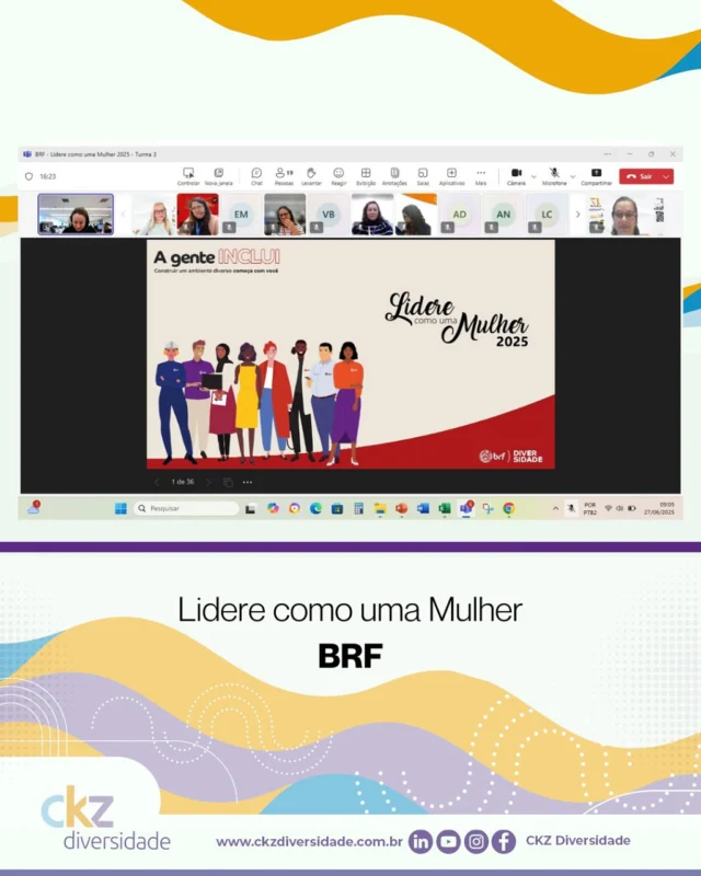 🧡 Um pouco do que temos feito por aqui!

Quer conhecer mais sobre as nossas soluções e levá-las para a sua empresa? Fale com o nosso time e descubra a melhor opção para você!

📧 Angelica Nanni | angelica@ckzdiversidade.com.br | (11) 97992-1703
📧 Marisa Varago | marisa@ckzdiversidade.com.br | (11) 99831-5171

#ckz #diep #diversidade #consultoria #inclusao